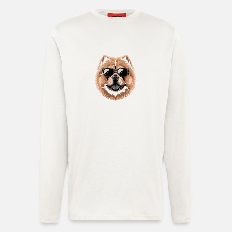 Chow Chow - Longsleeve - made by SPREAD  - OFF WHITE