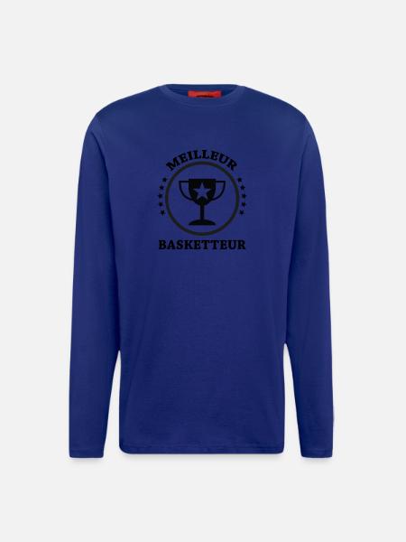 Best Basketball Player - Longsleeve - made by SPREAD  - OFF WHITE