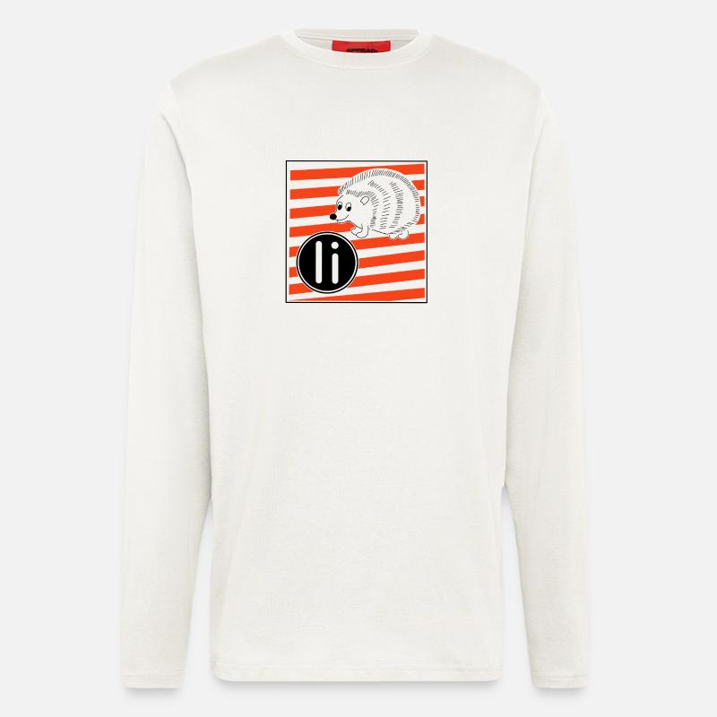 I wie Igel - Langarmshirt - made by SPREAD  - OFF WHITE