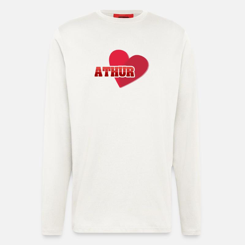 Athur as a given name - Longsleeve - made by SPREAD  - OFF WHITE