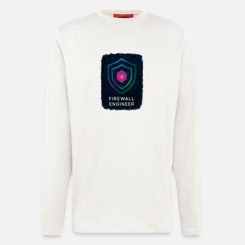 Firewall Engineer - Cybersecurity - Longsleeve - made by SPREAD  - OFF WHITE