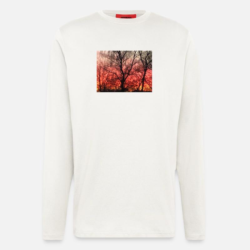 Abendrot - Langarmshirt - made by SPREAD  - OFF WHITE