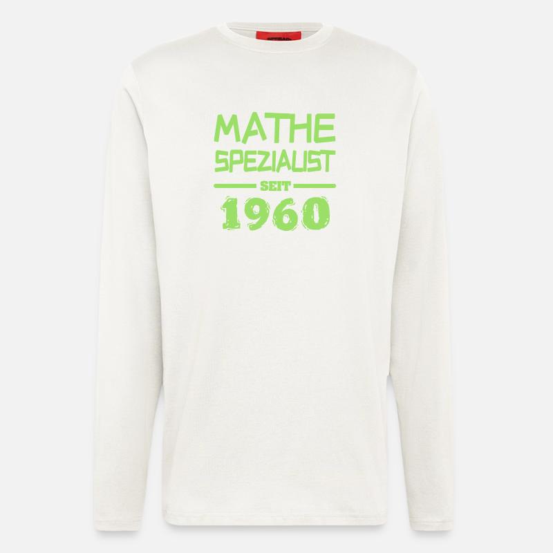 Math 1960 - Longsleeve - made by SPREAD  - OFF WHITE