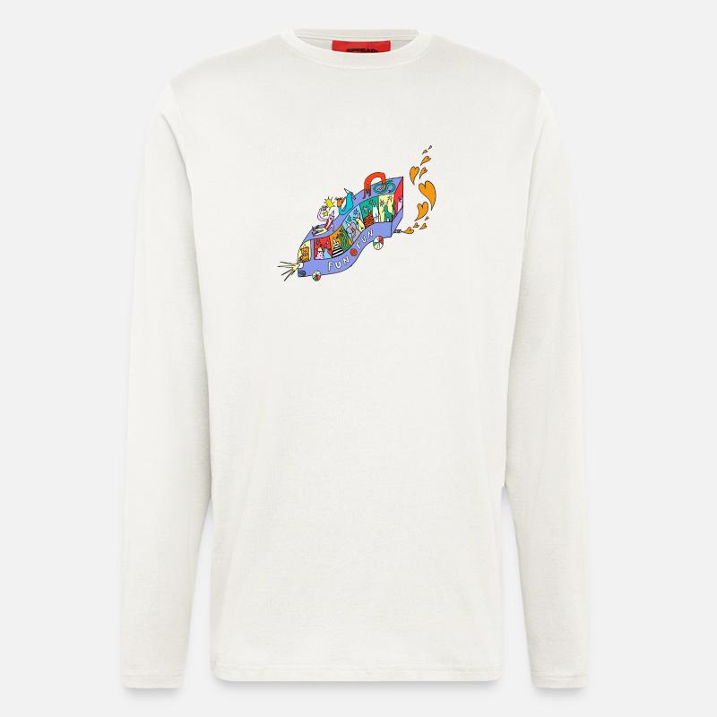 FUN_FUN_EXPRESS - Langarmshirt - made by SPREAD  - OFF WHITE