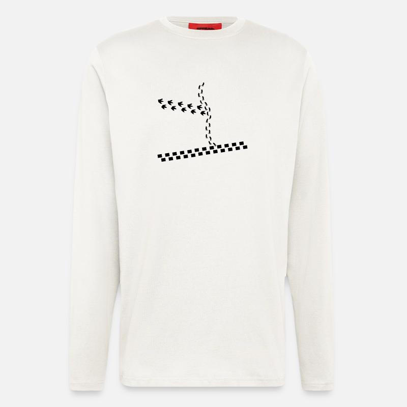 Traces - Longsleeve - made by SPREAD  - OFF WHITE