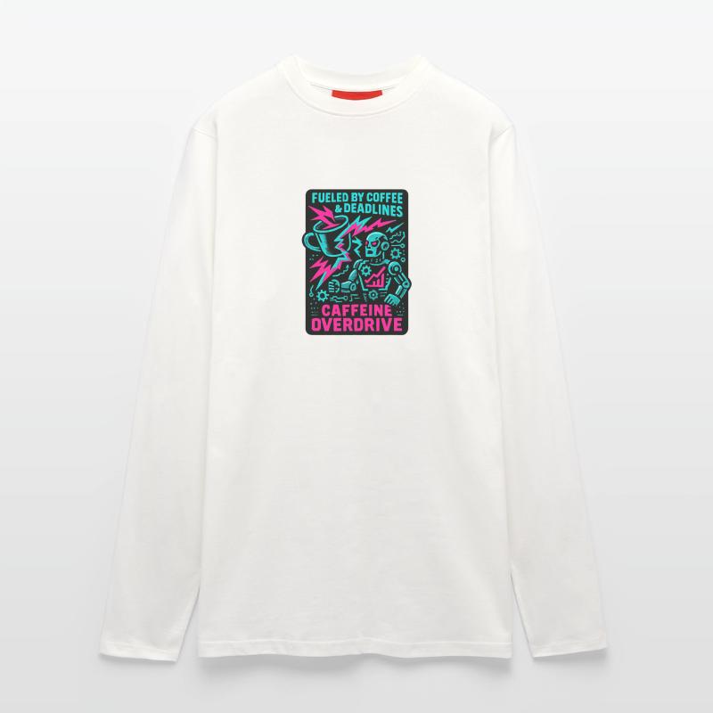 Telearbeit – Telearbeit – Voll-Fernarbeit Langarmshirt - made by SPREAD 