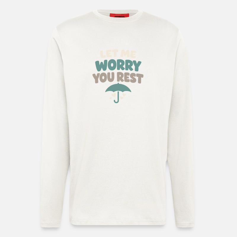 Familienvorsorge Notfallplaner Prepper - Langarmshirt - made by SPREAD  - OFF WHITE