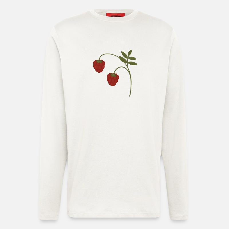 Himbeeren - Langarmshirt - made by SPREAD  - OFF WHITE