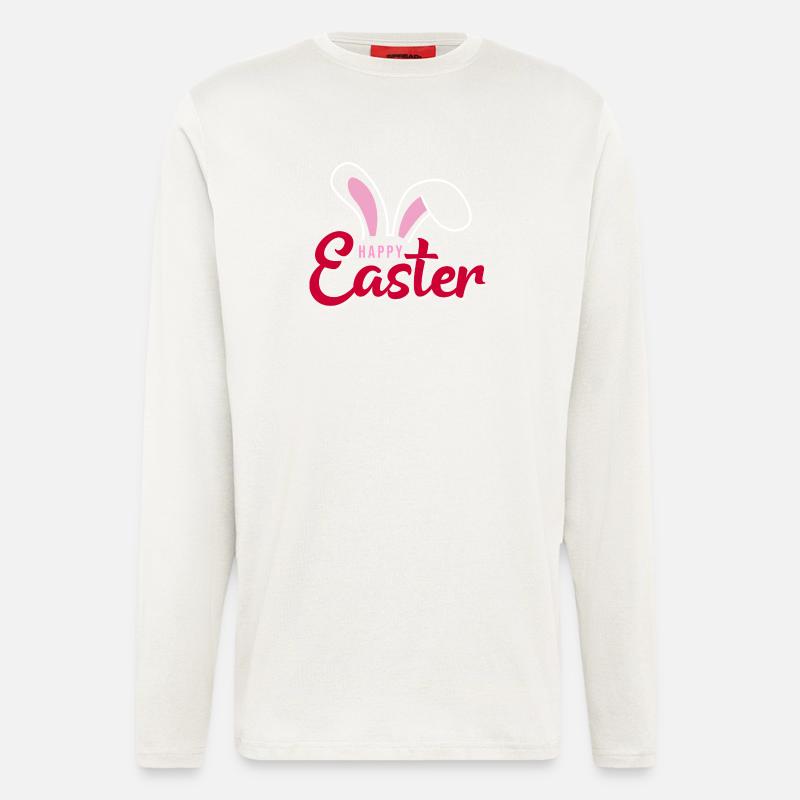 Happy Easter Bunny Scripture - Longsleeve - made by SPREAD  - OFF WHITE