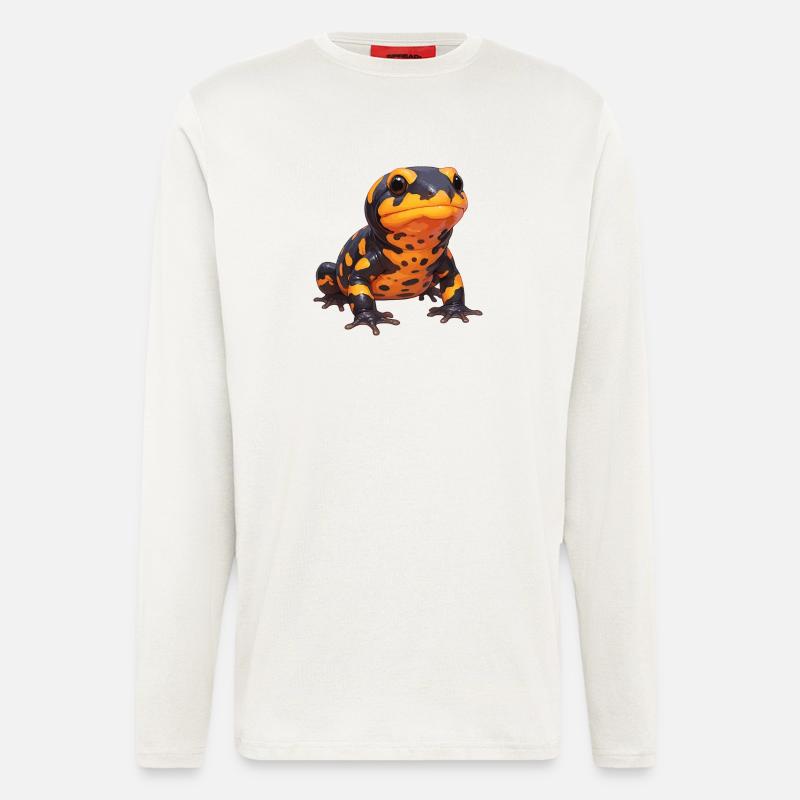 Feuersalamander Salamander - Langarmshirt - made by SPREAD  - OFF WHITE