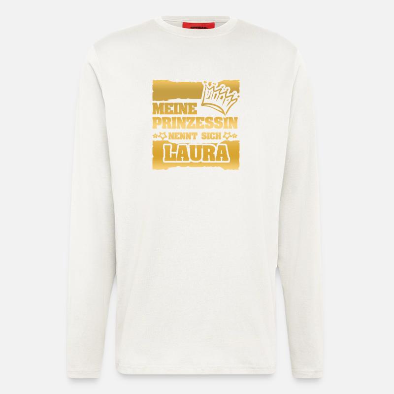 Gift for Laura - Longsleeve - made by SPREAD  - OFF WHITE