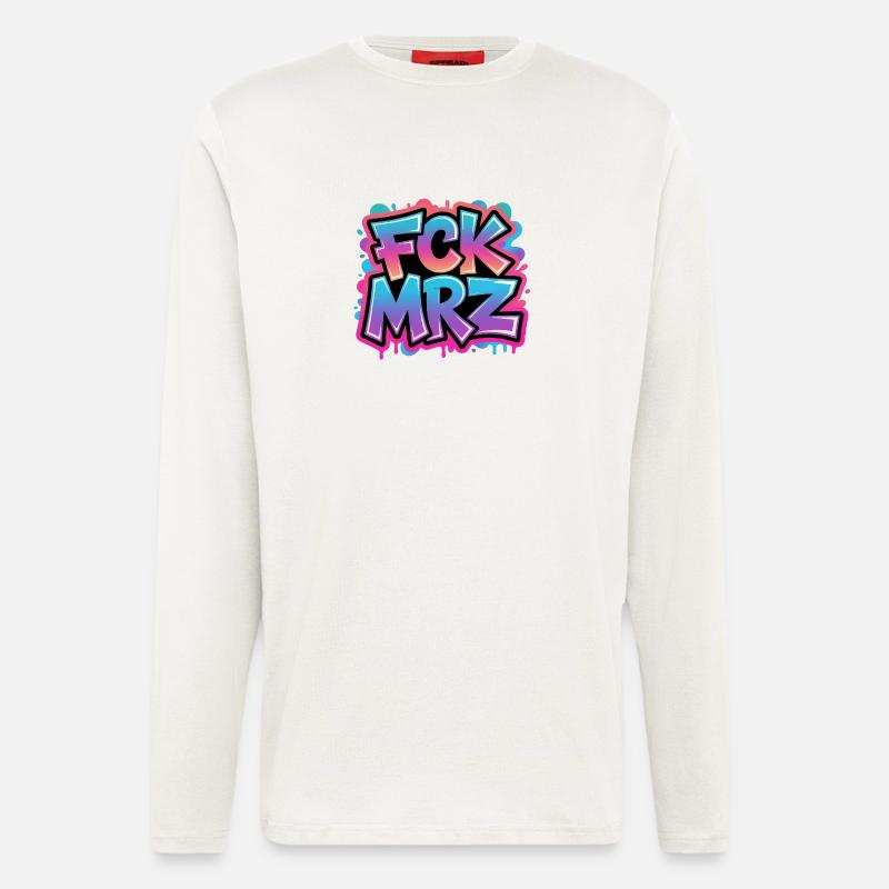 FCK MAR - Anti CDU Meme - Longsleeve - made by SPREAD  - OFF WHITE