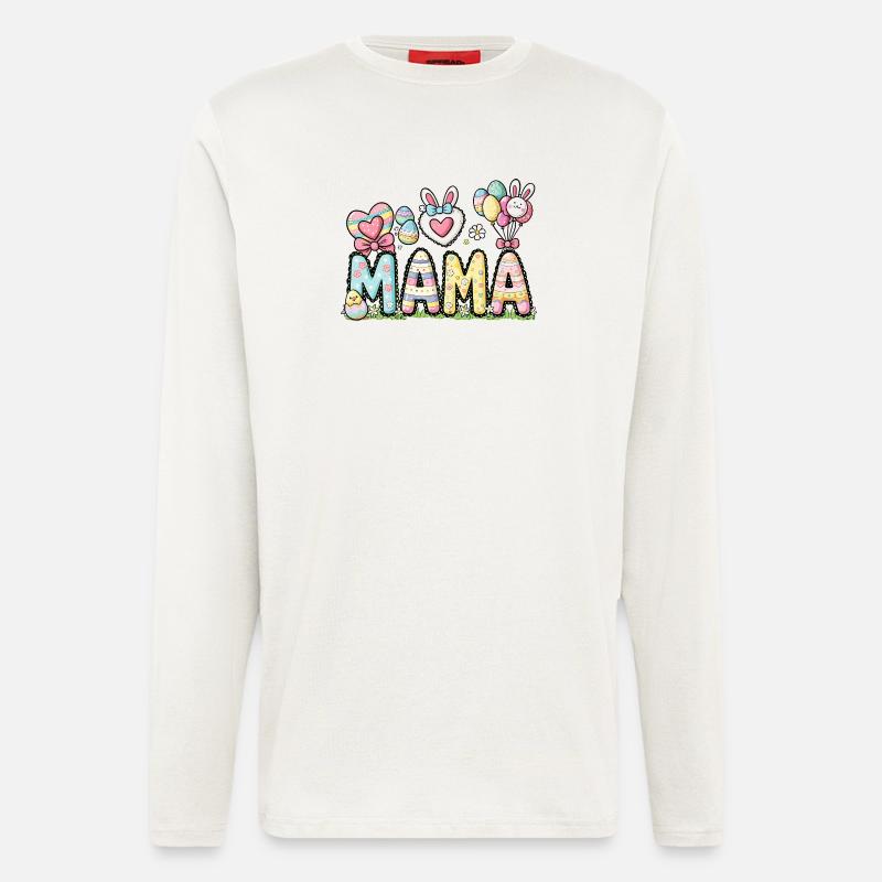 Pastel Easter Mom Design - Longsleeve - made by SPREAD  - OFF WHITE