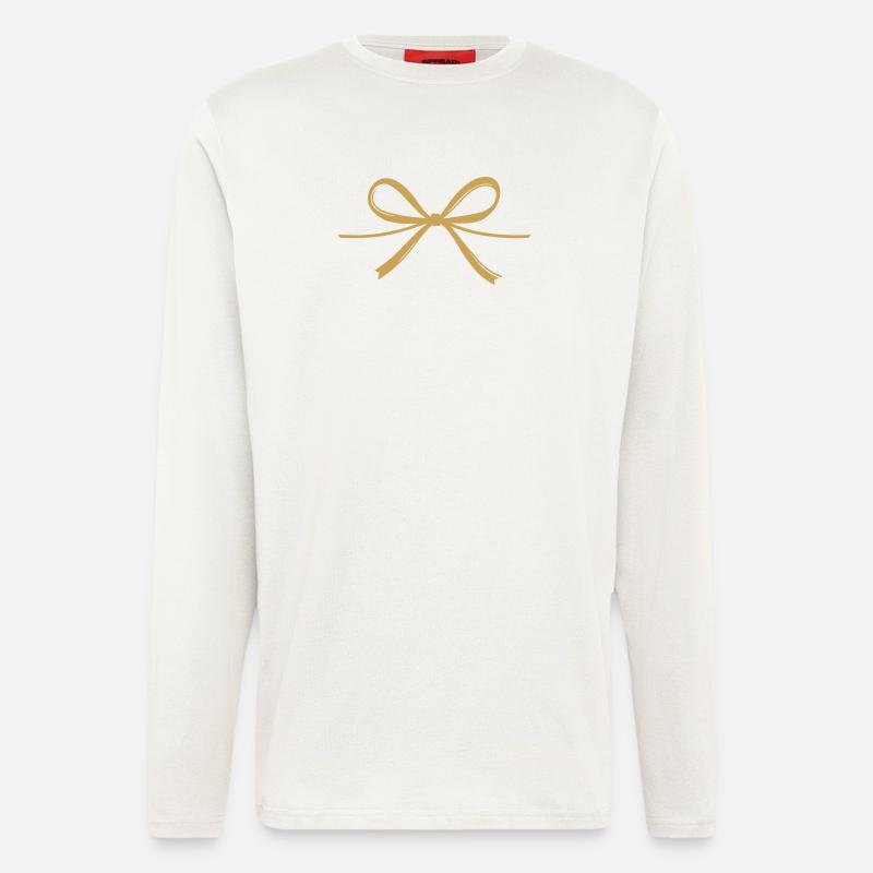 Bow can be personalized - Longsleeve - made by SPREAD  - OFF WHITE