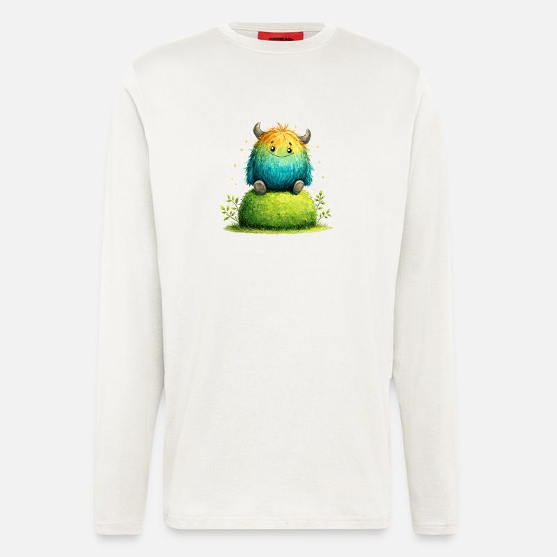 Rainbow Cuddly Morpe Meadow Joy - Longsleeve - made by SPREAD - OFF WHITE