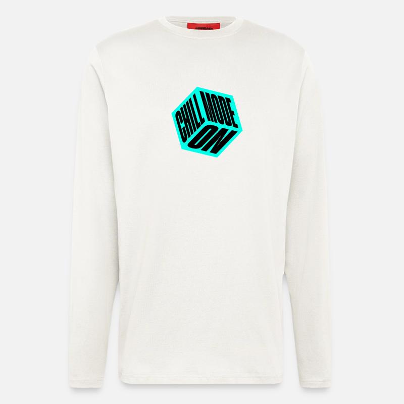 CHILL MODE ON - Langarmshirt - made by SPREAD  - OFF WHITE