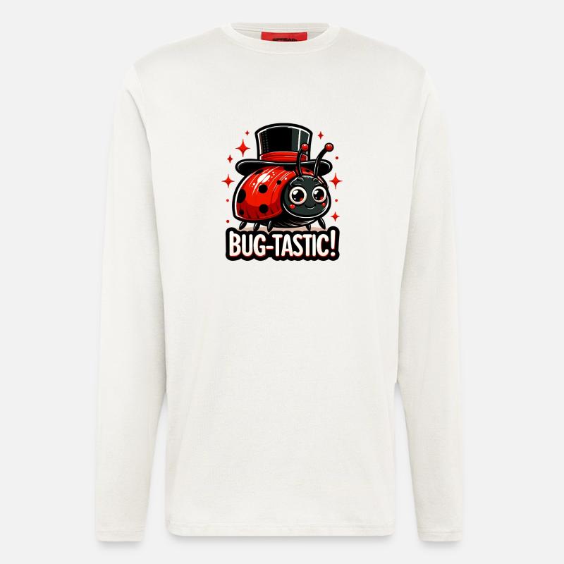 Bug-Tastic: Ladybug Zauberhut - Langarmshirt - made by SPREAD  - OFF WHITE