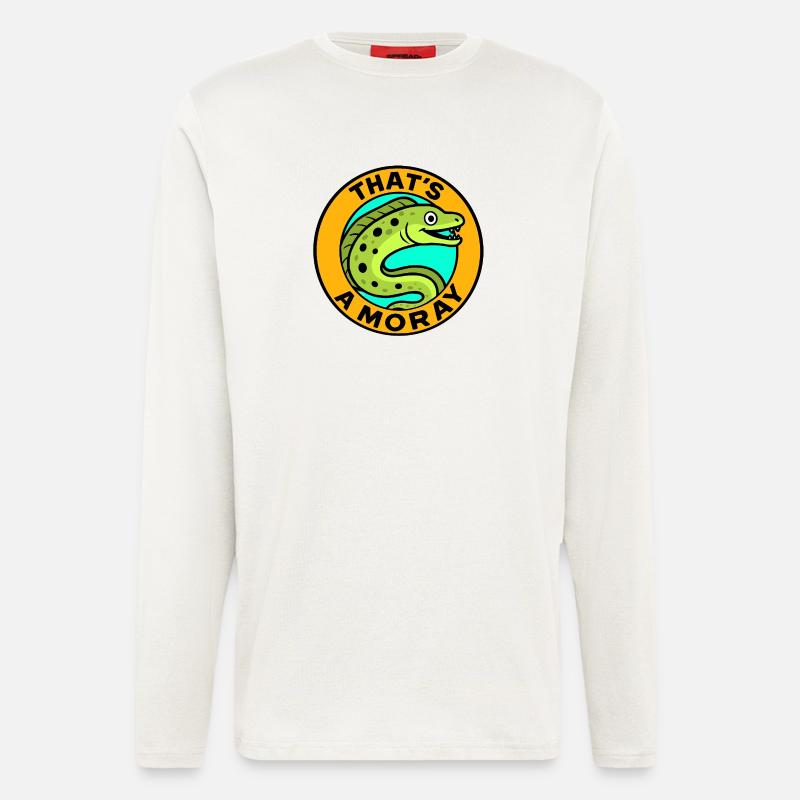 Das ist eine Muräne - Langarmshirt - made by SPREAD  - OFF WHITE