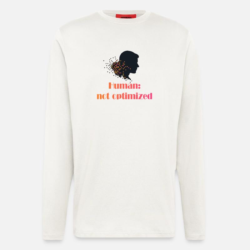Not Optimized - Longsleeve - made by SPREAD  - OFF WHITE