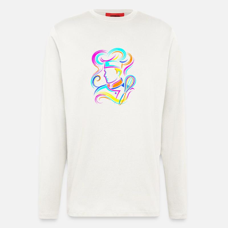 Bäcker - Langarmshirt - made by SPREAD  - OFF WHITE