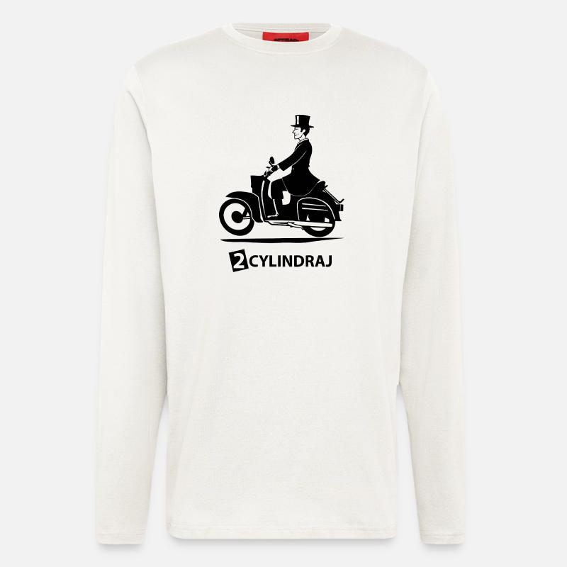 2 CYLINDRAJ - black - - Langarmshirt - made by SPREAD  - OFF WHITE