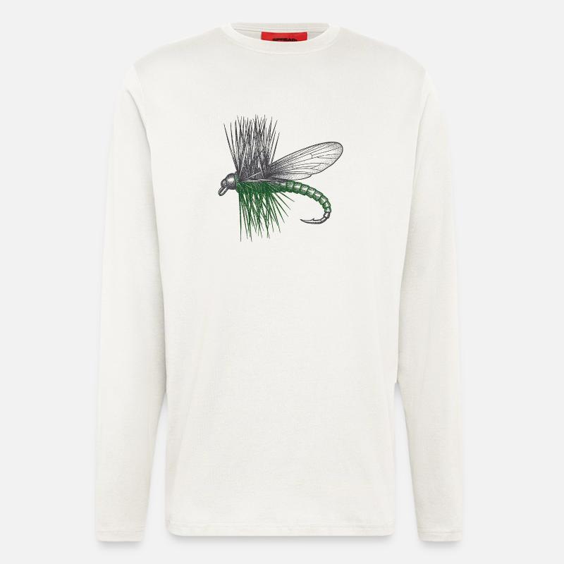 Der Master's Fly - Langarmshirt - made by SPREAD  - OFF WHITE