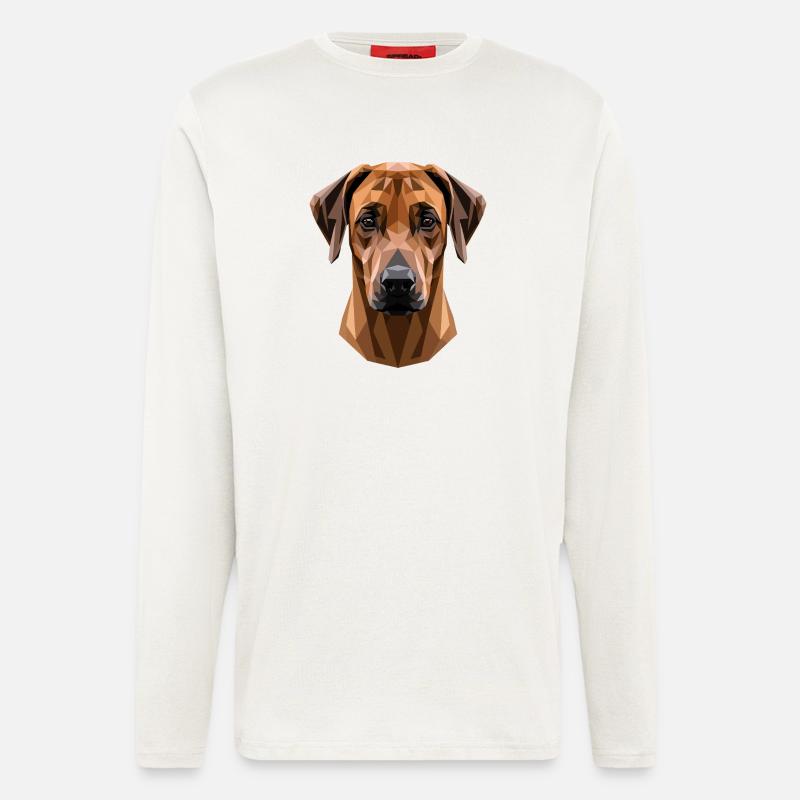Rhodesian Ridgeback Jagdhund Hunde Stolz Ridgeback - Langarmshirt - made by SPREAD  - OFF WHITE