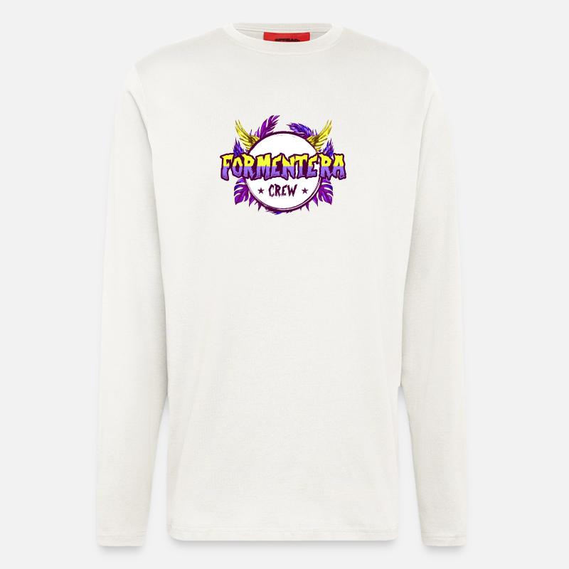 Formentera Crew Bunt - Langarmshirt - made by SPREAD  - OFF WHITE
