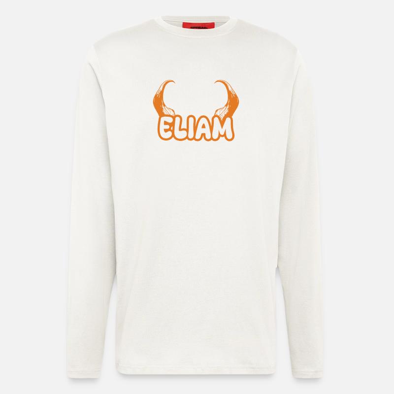 Devil Eliam - Longsleeve - made by SPREAD  - OFF WHITE