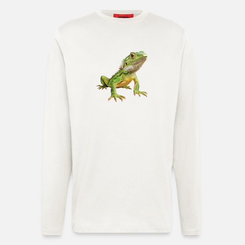 Lizards Lizard - Longsleeve - made by SPREAD  - OFF WHITE