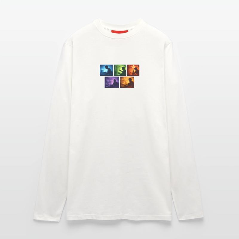 Multi-Screen Code Shadow Longsleeve - made by SPREAD 