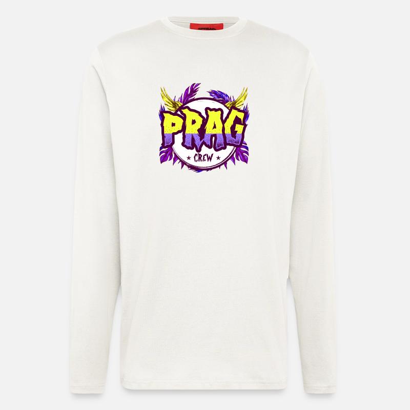 Prag Crew Bunt - Langarmshirt - made by SPREAD  - OFF WHITE