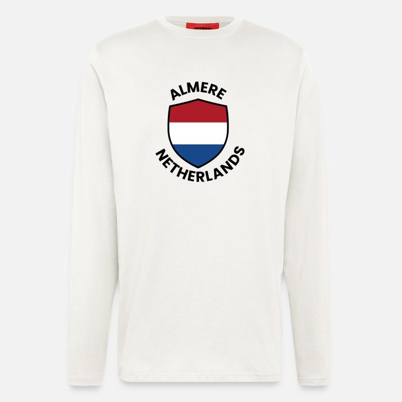 Almere Shield Netherlands - Longsleeve - made by SPREAD  - OFF WHITE