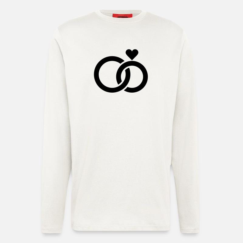 Wedding, Engagement, Wedding Celebration - Longsleeve - made by SPREAD  - OFF WHITE
