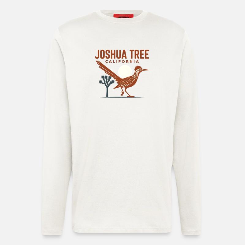 Joshua Tree Roadrunner Sunset - Longsleeve - made by SPREAD - OFF WHITE