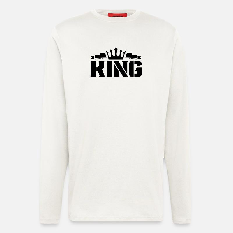king_1 - Langarmshirt - made by SPREAD  - OFF WHITE