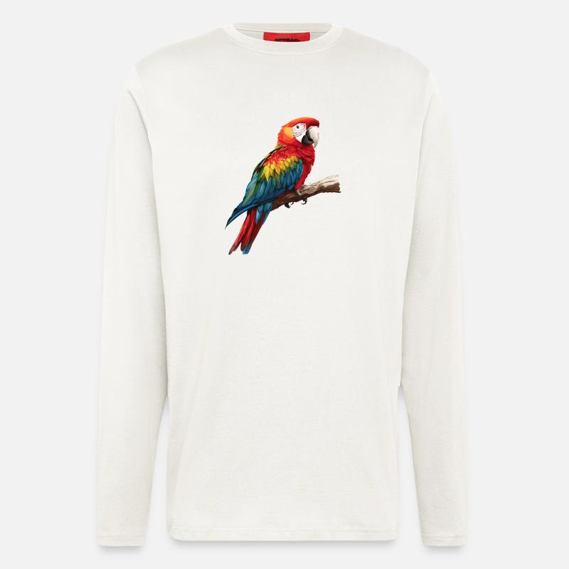 Macaw's Era - Longsleeve - made by SPREAD  - OFF WHITE