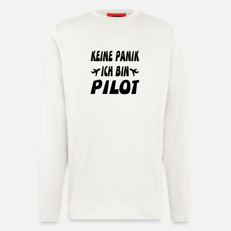 Pilot - Langarmshirt - made by SPREAD  - OFF WHITE