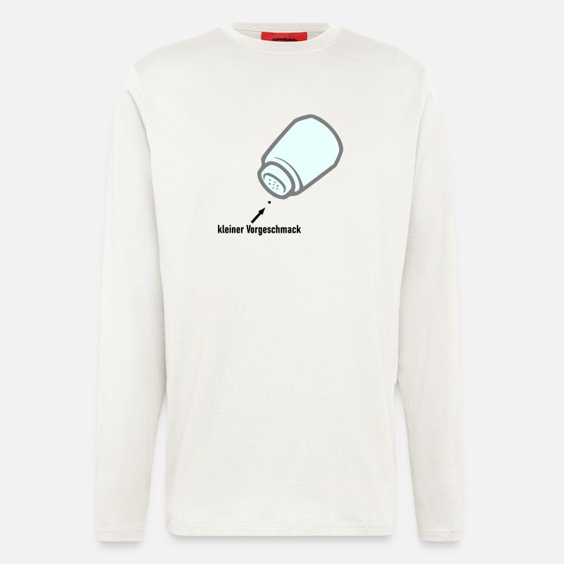 kleiner Vorgeschmack - Langarmshirt - made by SPREAD  - OFF WHITE