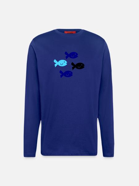 Pisces Silhouette - Longsleeve - made by SPREAD  - OFF WHITE