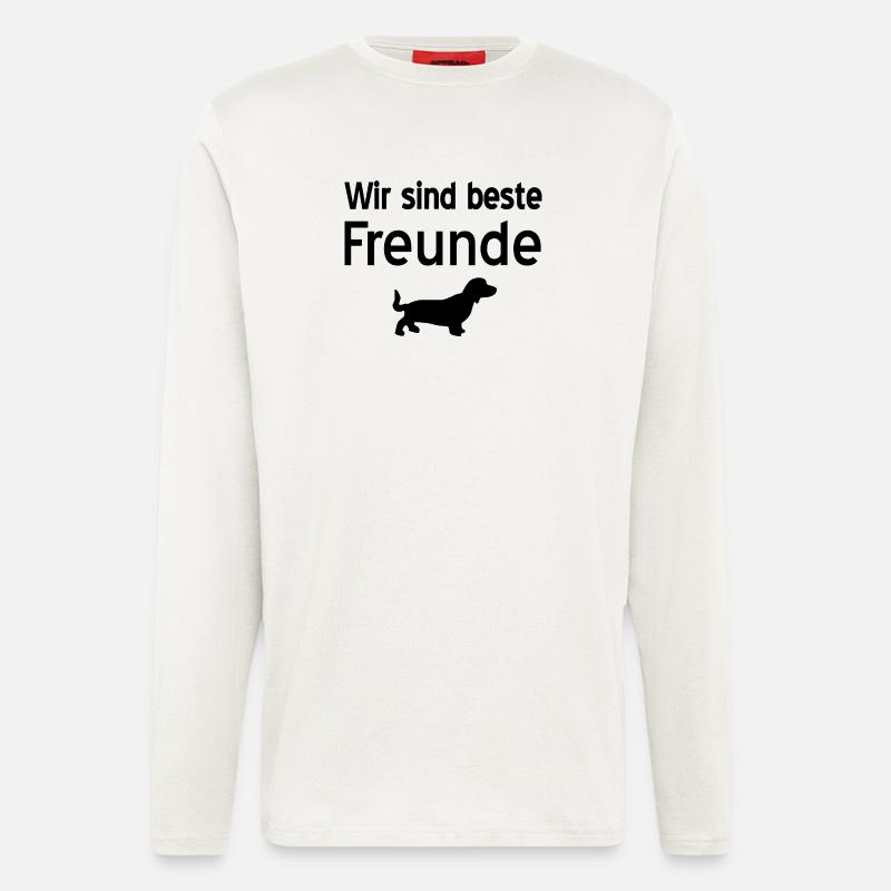 Dackel - Langarmshirt - made by SPREAD  - OFF WHITE