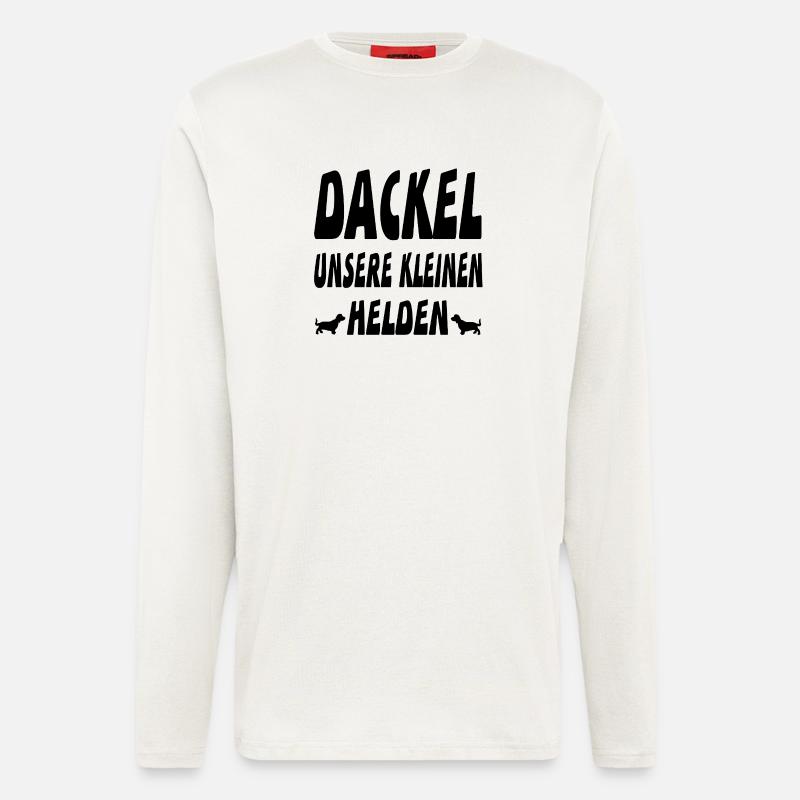 Dackel - Langarmshirt - made by SPREAD  - OFF WHITE