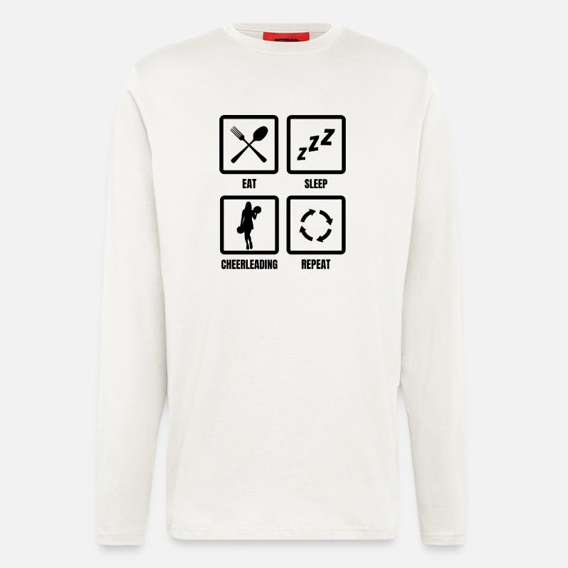 Cheerleading Routine - Longsleeve - made by SPREAD  - OFF WHITE