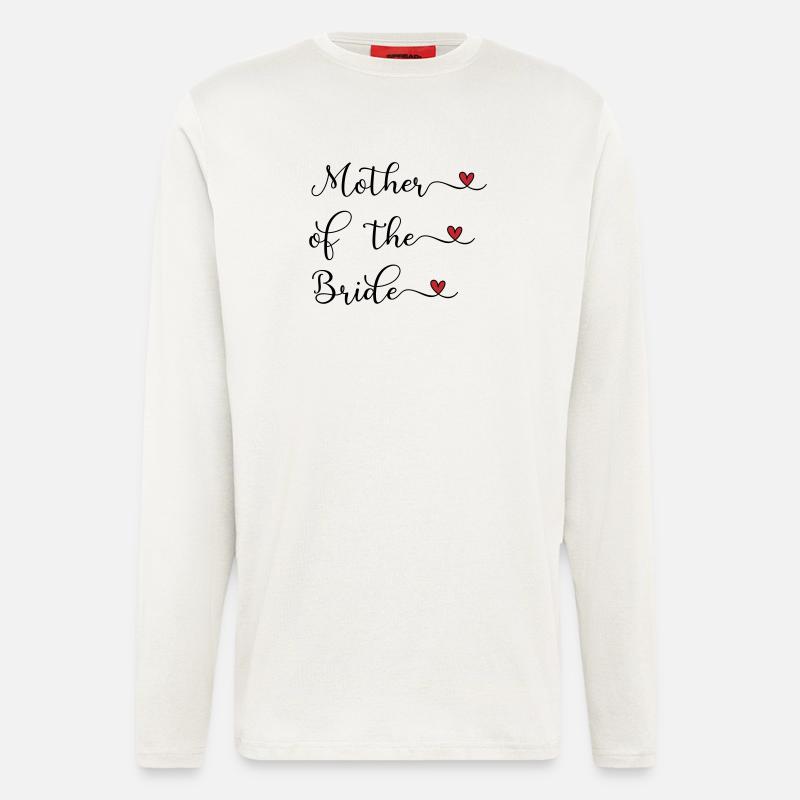 Mutter der Braut - Langarmshirt - made by SPREAD  - OFF WHITE