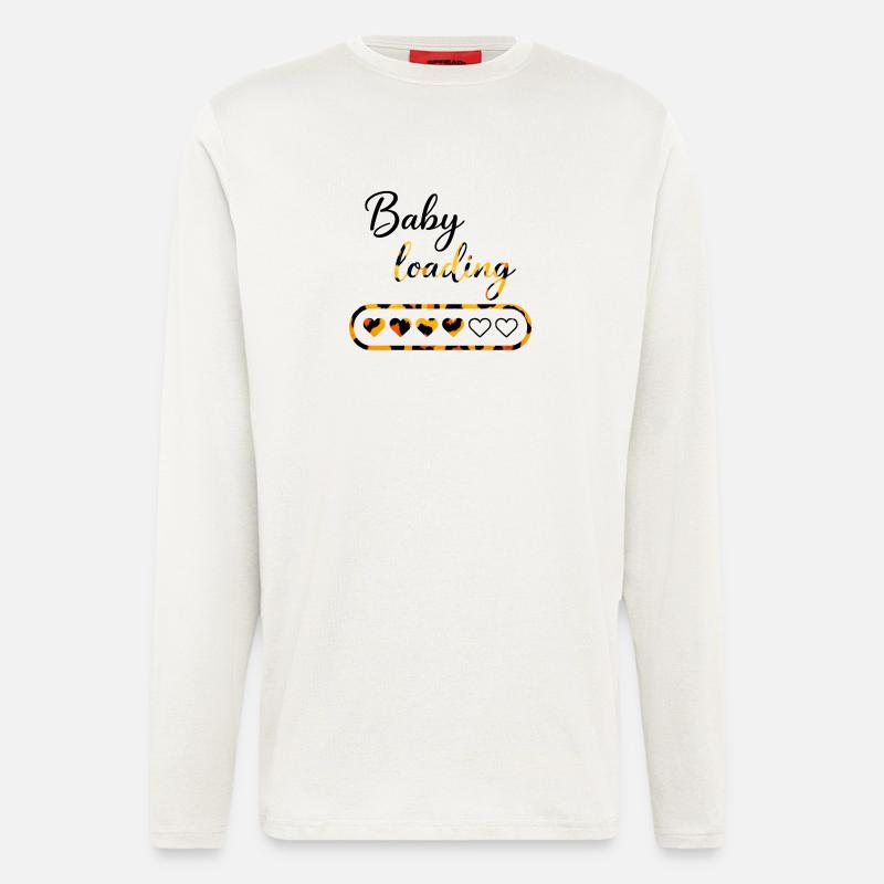 Leopard Loading baby - Langarmshirt - made by SPREAD  - OFF WHITE