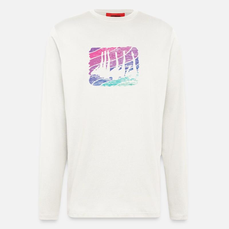 Artistic Swim Team Synchronschwimmen - Langarmshirt - made by SPREAD  - OFF WHITE
