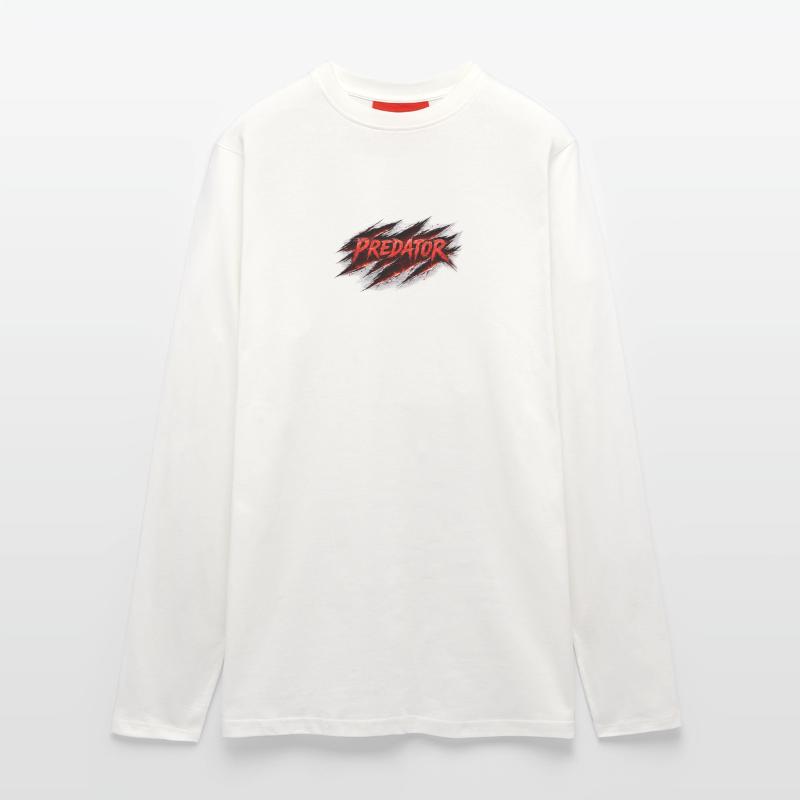 Predator Scratch Retro Style Longsleeve - made by SPREAD 