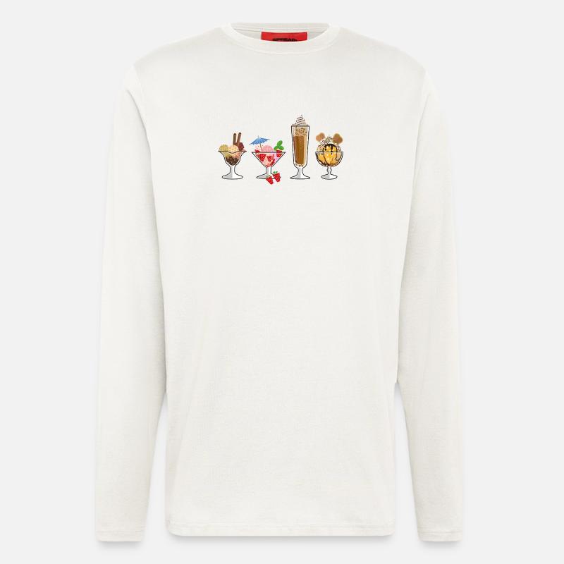 Eis, Eis - Eiszeit - Longsleeve - made by SPREAD  - OFF WHITE