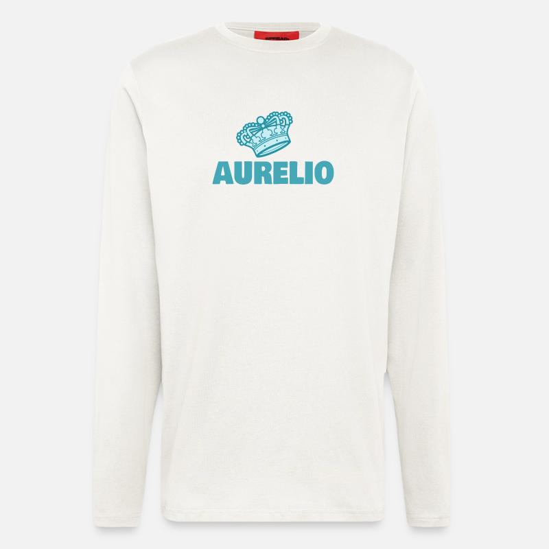 Gift for Aurelio - Longsleeve - made by SPREAD  - OFF WHITE