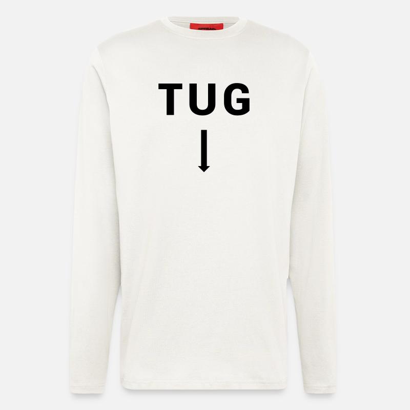 TUG Tugboat - Seafaring Sailing Ship Captain - Longsleeve - made by SPREAD  - OFF WHITE